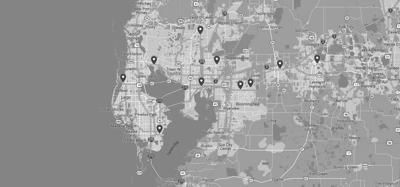 Service Area Map